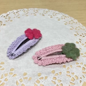 クローバーのぱっちんピン　２個セット　cph-15