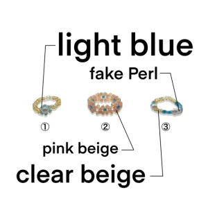 ビーズリング　3点セット　ba-20